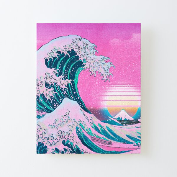 Japanese Wave Wall Art Redbubble