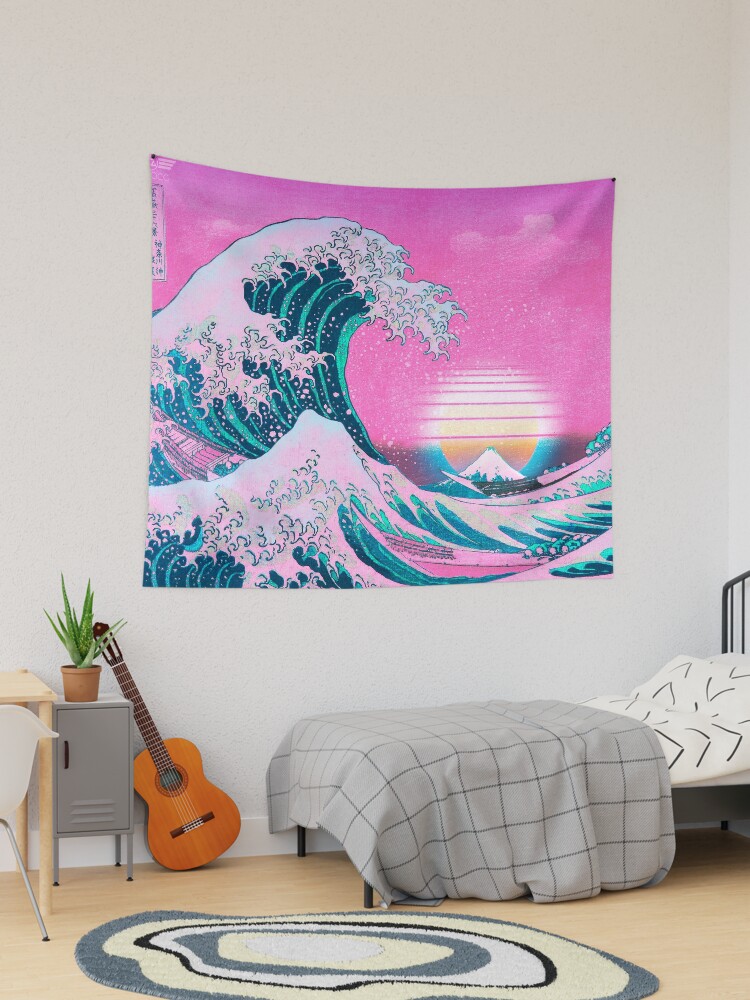 Vaporwave tapestry best sale