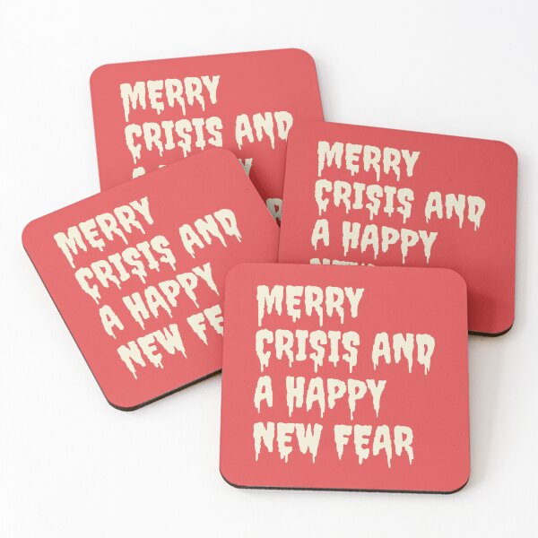 Item preview, Merry Crisis And A Happy New Fear designed and sold by portokalis.