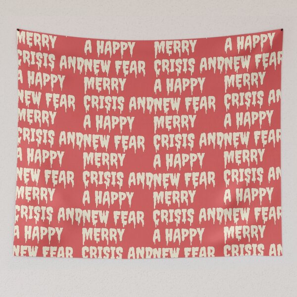 Item preview, Merry Crisis And A Happy New Fear designed and sold by portokalis.