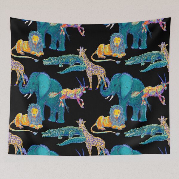 Item preview, Africa Animalia designed and sold by Alexandra Hall-Pinner Lee (Lex Lee Art).