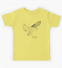 Owl in Flight Kids Tee
