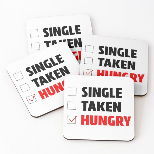 Item preview, SING;E TAKEN HUNGRY designed and sold by MallsD.