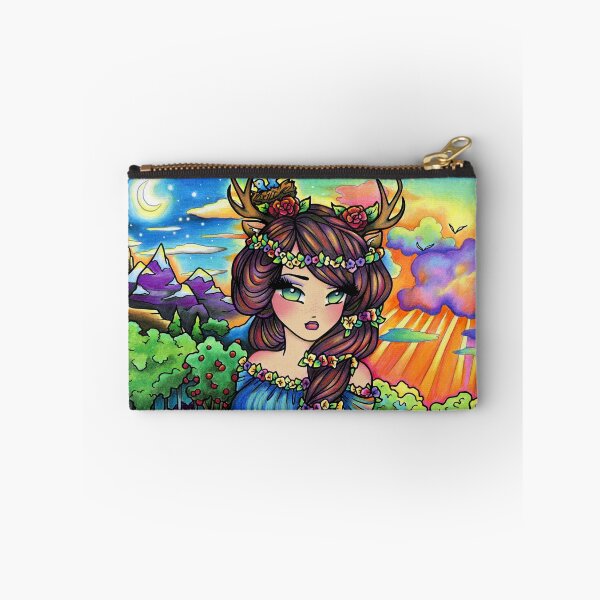 Item preview, Mother Earth, Mother Nature Pregnant Fantasy Landscape Artwork designed and sold by hannahlynnart.