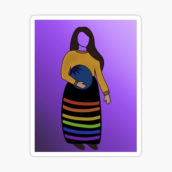 Item preview, Blueberry Lady designed and sold by Niibidoon.