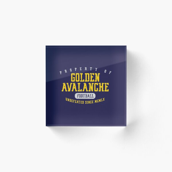 Item preview, Golden Avalanche Football designed and sold by Tom Hillmeyer.