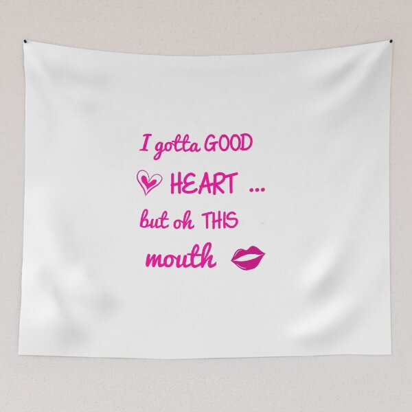 Item preview, GOOD HEART, BUT THIS MOUTH designed and sold by TheLifeOfNyx.
