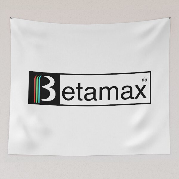 Item preview, Betamax Logo designed and sold by Epitome Girl.