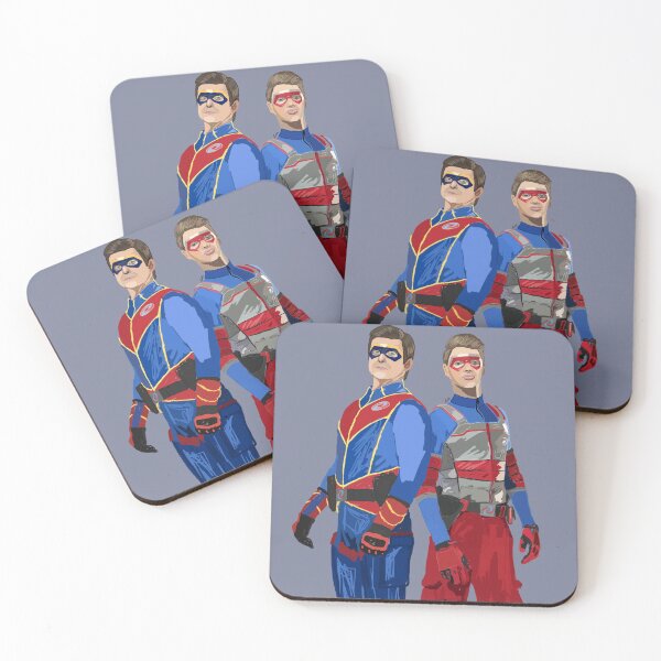 Item preview, Captain Man and Kid Danger designed and sold by Merch by Laiba.
