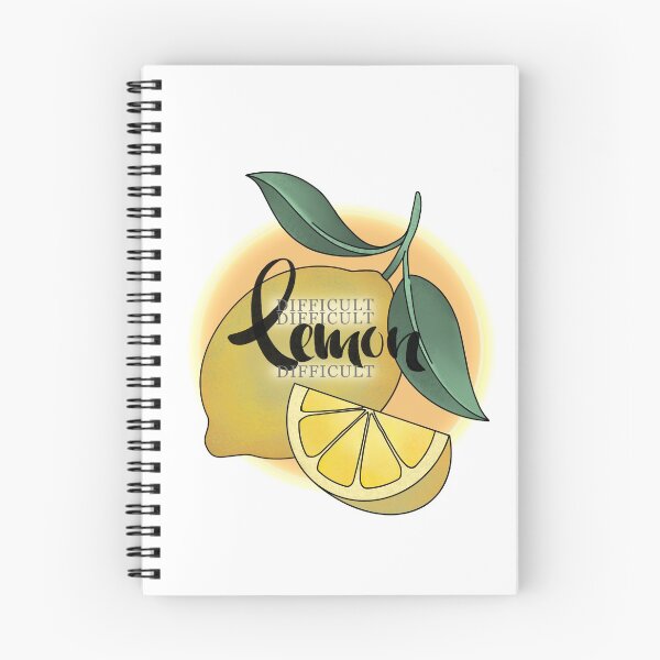 Item preview, Difficult Difficult Lemon Difficult! designed and sold by MadeByJules.