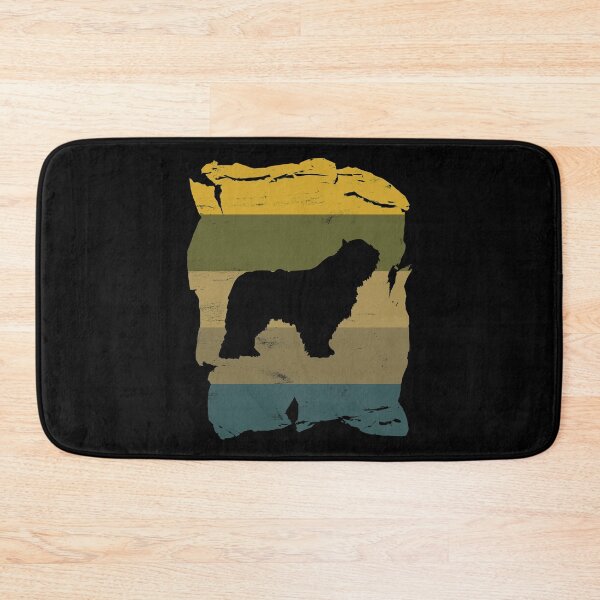 Item preview, Komondor Distressed Vintage Retro Silhouette designed and sold by DoggyStyles.