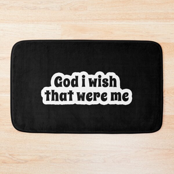 Item preview, God i Wish that were Me Popular Meme Speech Mood Sticker designed and sold by mekx.