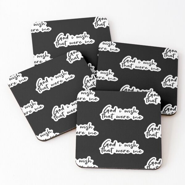 Item preview, God i Wish that were Me Popular Meme Speech Mood Sticker black designed and sold by mekx.