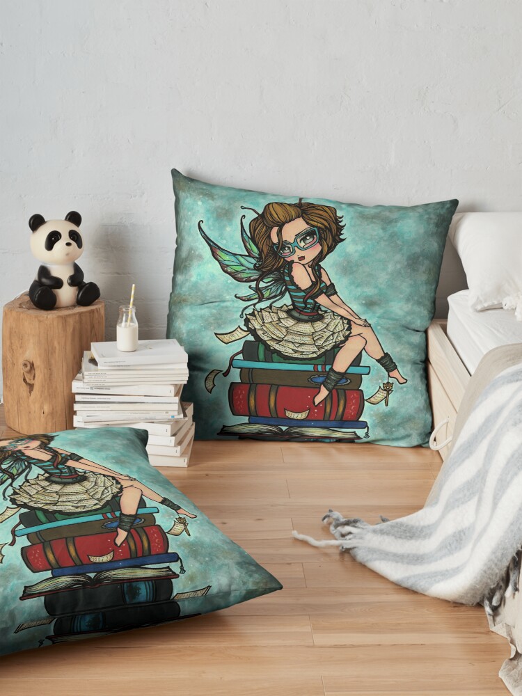 Alternate view of Library Fairy Floor Pillow