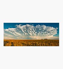 Severe Thunderstorm - Healy, Kansas Photographic Print