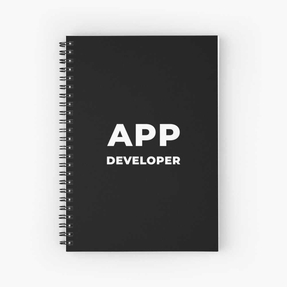 Item preview, Spiral Notebook designed and sold by developer-gifts.