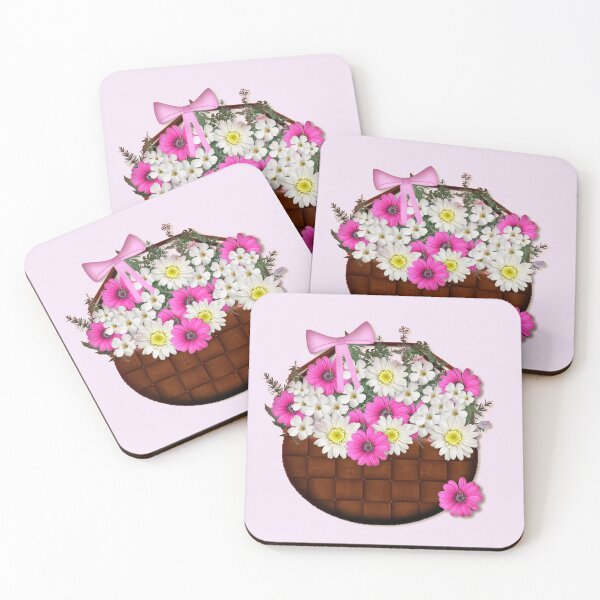 Item preview, Basket of Summer Flowers designed and sold by roseofgold.