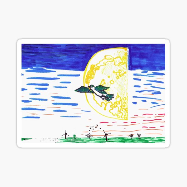 Last Quarter Sticker