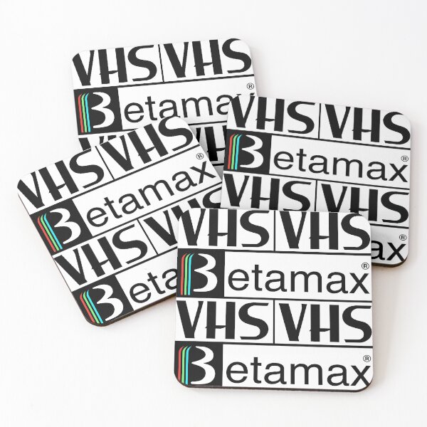 Item preview, VHS & Betamax Logo designed and sold by Epitome Girl.