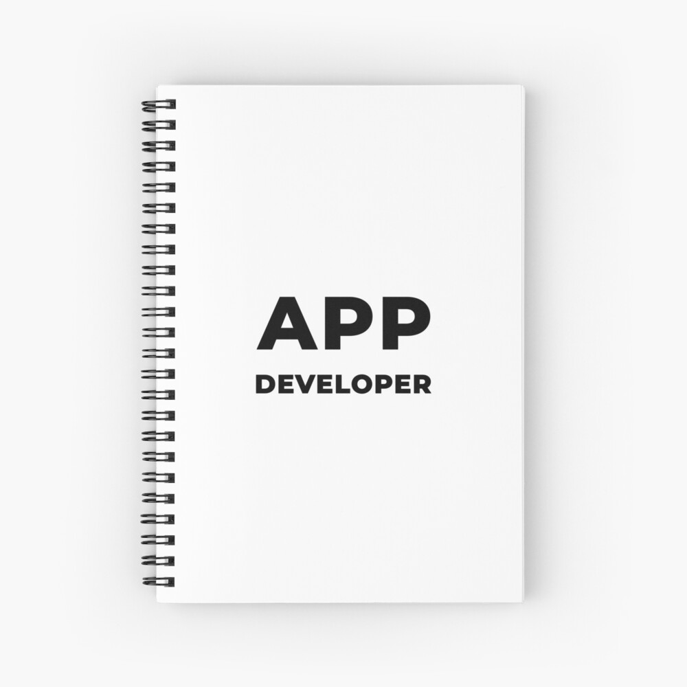 Item preview, Spiral Notebook designed and sold by developer-gifts.