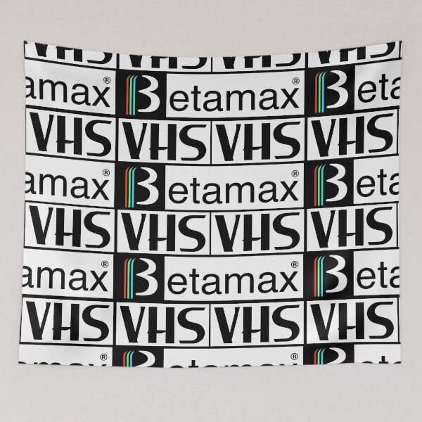 Item preview, VHS & Betamax Logo designed and sold by Epitome Girl.