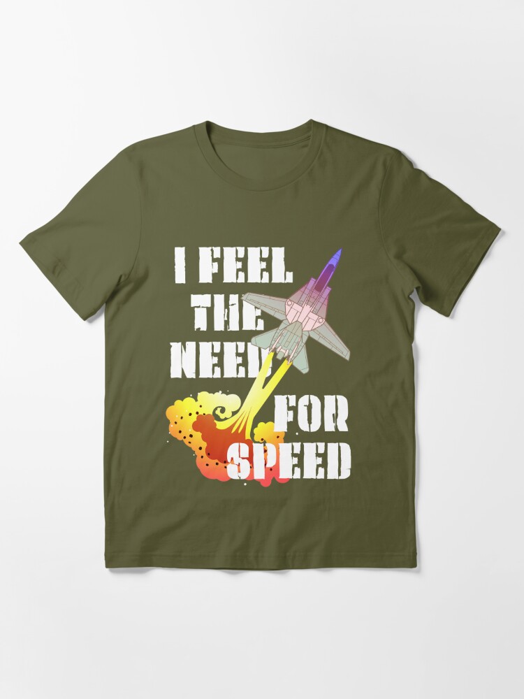 Top Gun I Feel The Need for Speed Shirt, Graphic Movie Tees