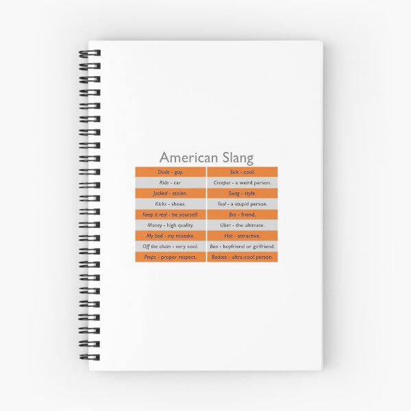 Item preview, American slang  designed and sold by Singerevita.