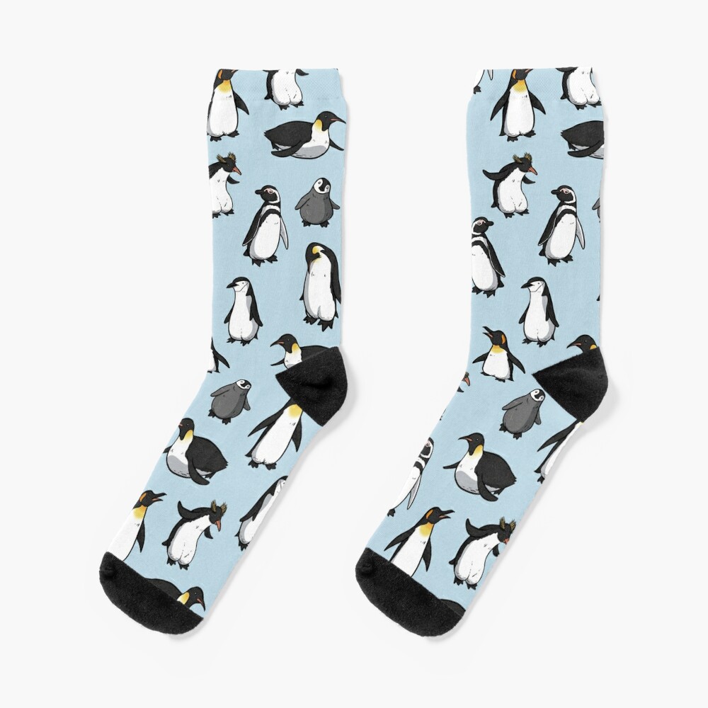 Cute Penguin Pattern Socks