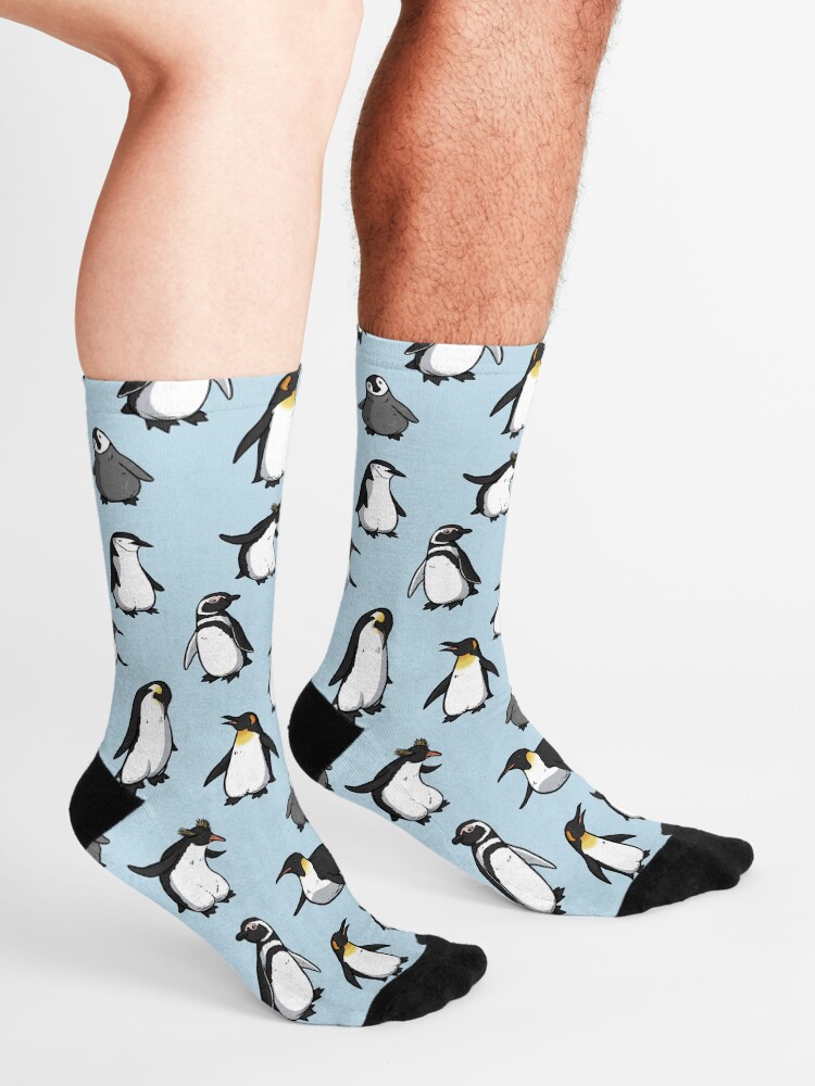 Alternate view of Cute Penguin Pattern Socks