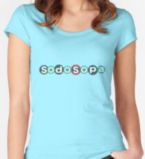 SODOSOPA shirt – South Downtown South Park Women's Fitted Scoop T-Shirt