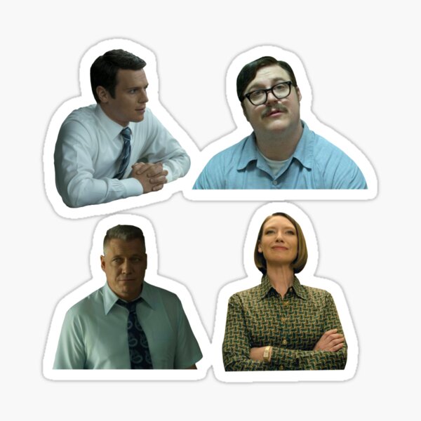 Mindhunter Foursome (Sticker Pack!) Sticker