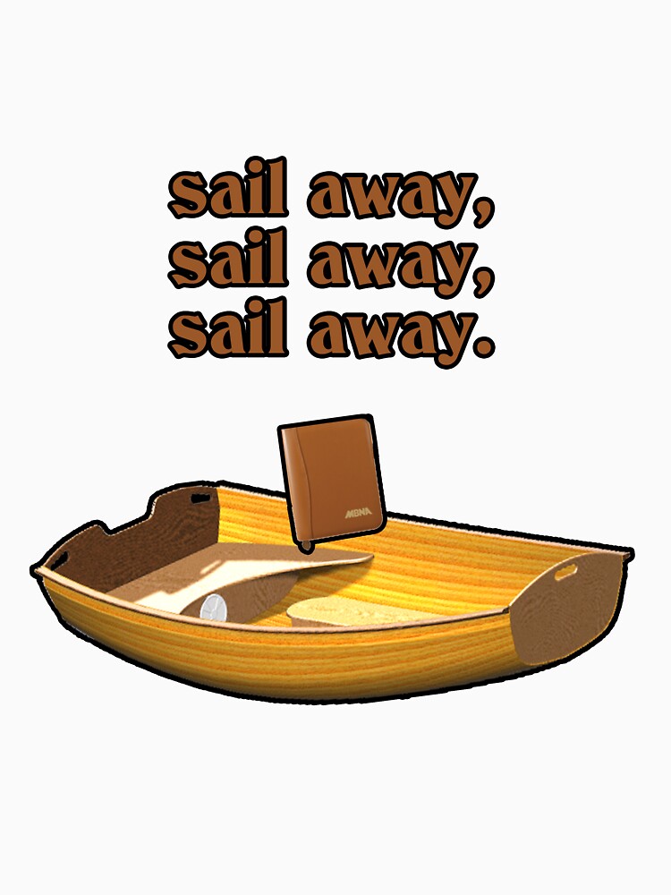 "Sail away, sail away, sail away." Pullover Hoodie for Sale by