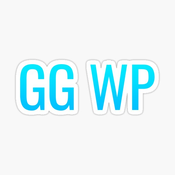 Ggwp Stickers for Sale