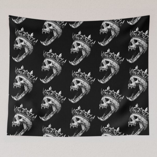 Item preview, KING SKULLVAMPIRE DEAD BLACK DARK KING designed and sold by ogirdorgraphics.
