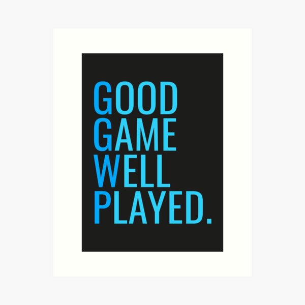 GGWP Good Game Well Played Spray Poster for Sale by Kaya Jones