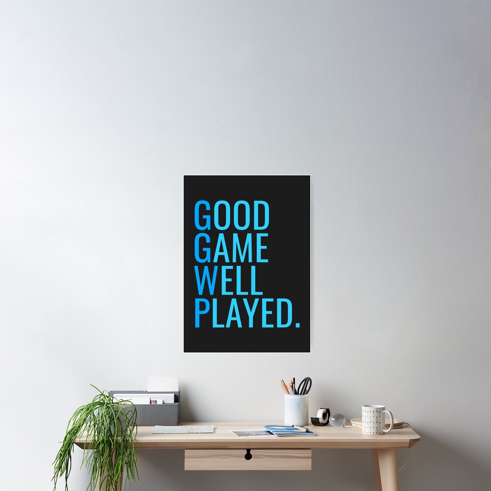 GGWP - Good Game Well Played Greeting Card for Sale by PH-Design