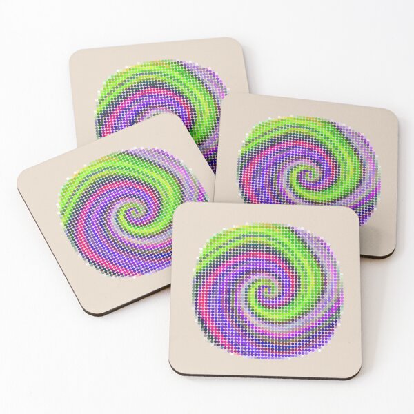 Item preview, Pixel iris | Abstract random colors #20 designed and sold by blackhalt.