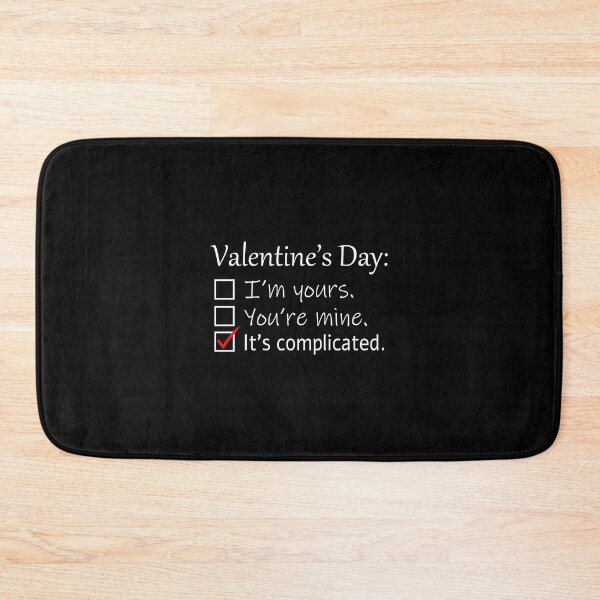 Item preview, Valentine's Day: It's complicated! designed and sold by DontTouchHutch.