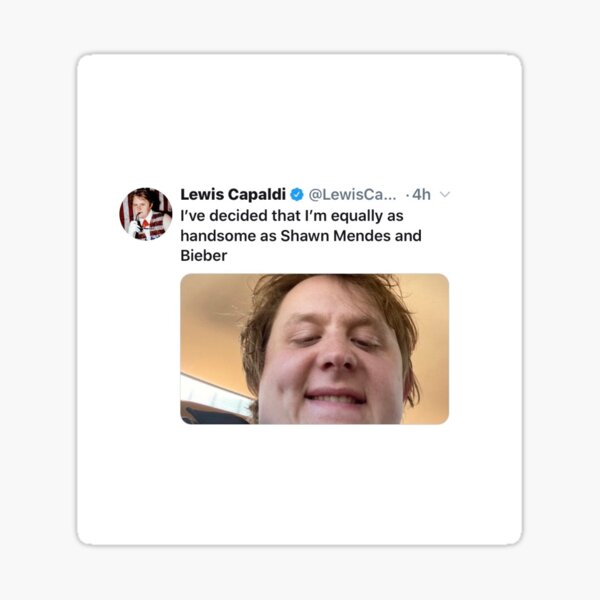 Lewis Capaldi Sticker
