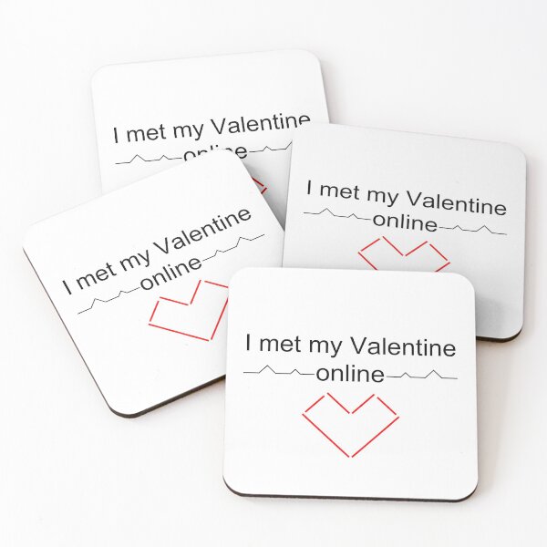 Item preview, I Met My Valentine Online designed and sold by DontTouchHutch.