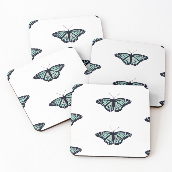 Item preview, Light Blue Aesthetic Monarch Butterfly designed and sold by aolaniiss.