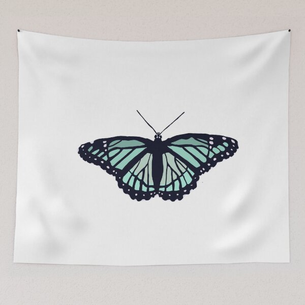 Item preview, Light Blue Aesthetic Monarch Butterfly designed and sold by aolaniiss.