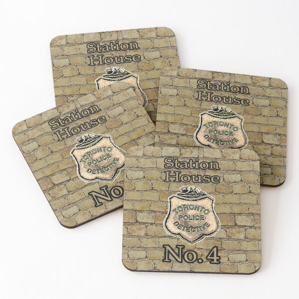 Item preview, Station House No. 4 Brick Wall Design. designed and sold by michaelrodents.