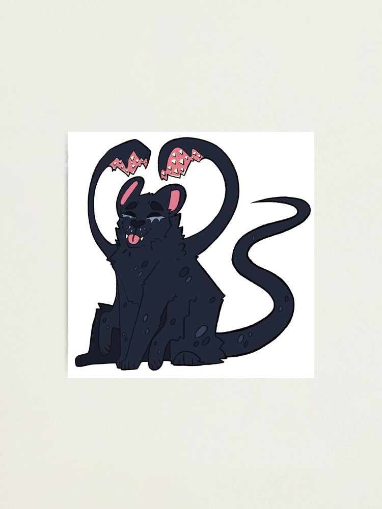 "DnD Displacer Beast Kitten" Photographic Print for Sale by LavaRock