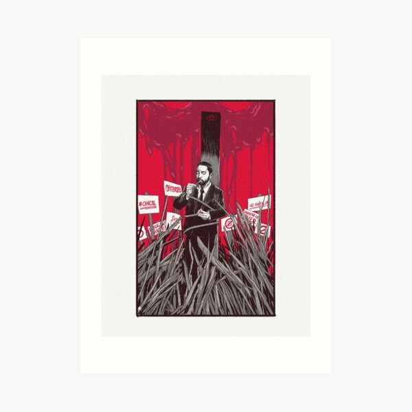Offended Art Print