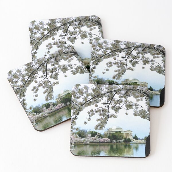 Item preview, Jefferson Memorial and Cherry Blossoms - Washington DC designed and sold by aimeepalumbo1.
