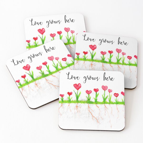 Item preview, Love grows here, heart garden designed and sold by Stephanie  Skeem.