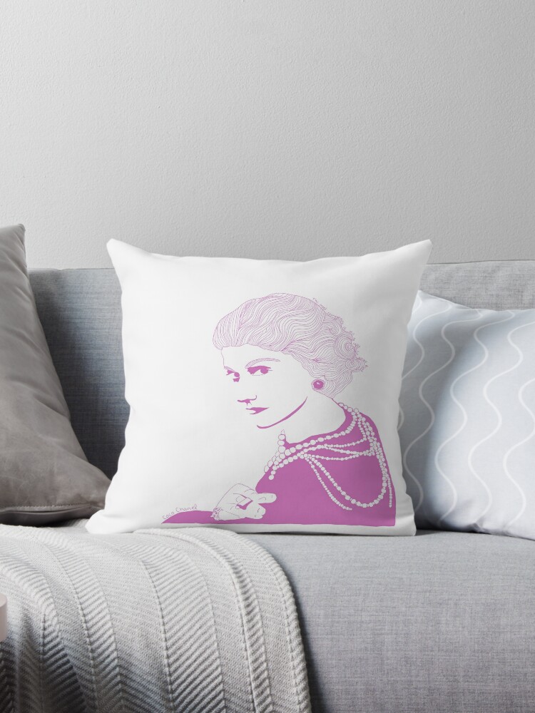 Coco Chanel | Throw Pillow
