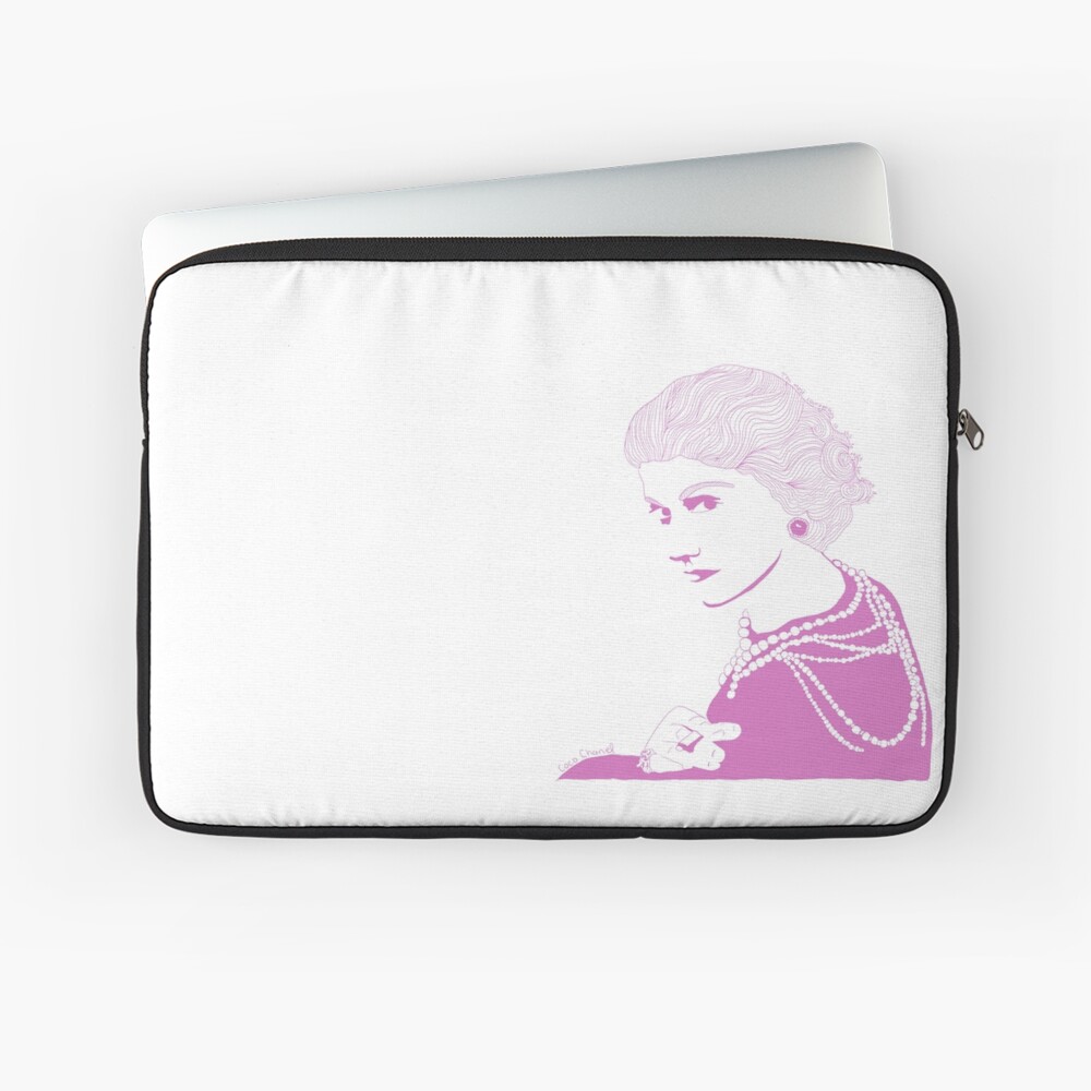 Coco Chanel Laptop Sleeve for Sale by Printsachse