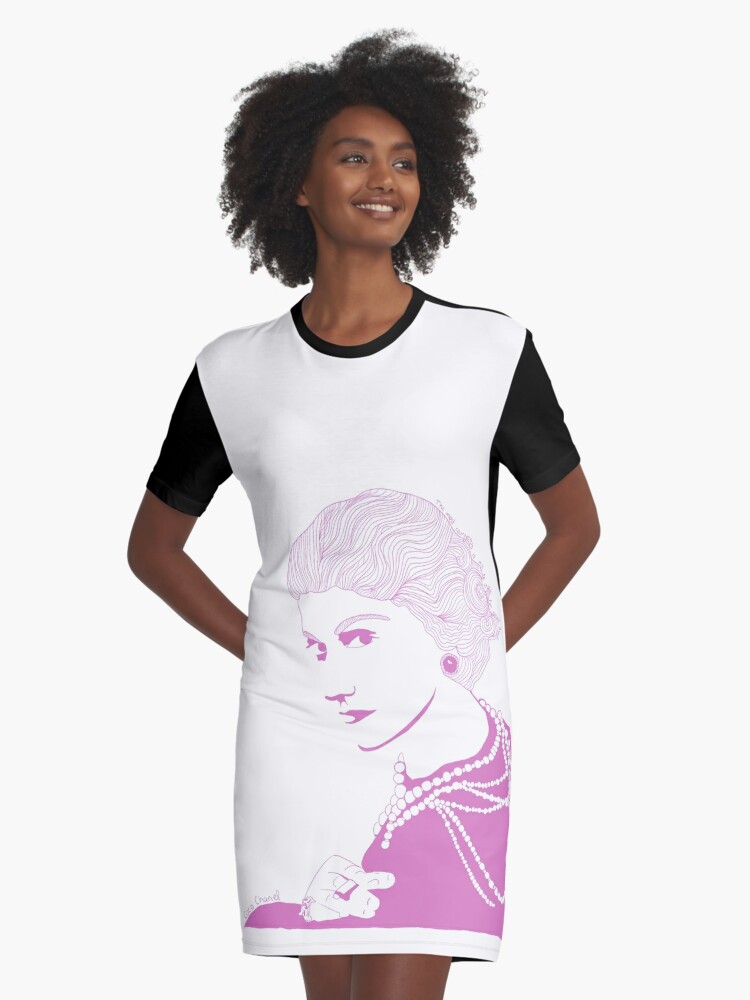 Coco Chanel | Graphic T-Shirt Dress